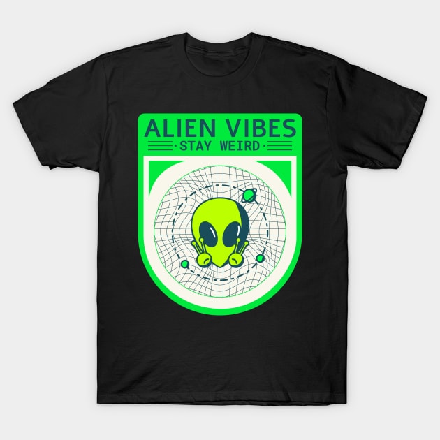 Alien Vibes T-Shirt by Z1